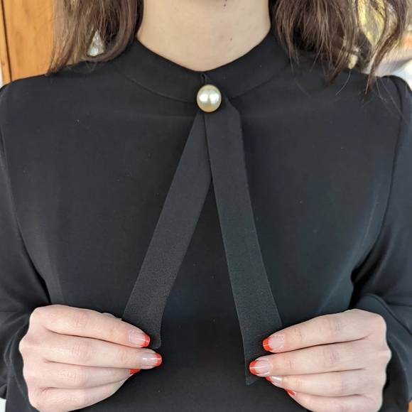 Blouse with Pearl Detail - Picture 12 of 14